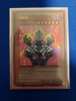 Yigioh Jinzo YAP1-EN007 Anniversary Pack Limited Edition Ultra Rare Foil Card NM - Image 1