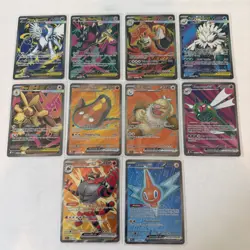 Pokemon TCG- Full Art EX Card Lot 10 Cards Nm/M - Image 1