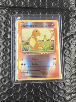 Pokemon TCG Charmander 9/108 Reverse Holo Card XY Evolutions 2016 - Image 1