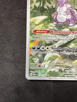 Pokemon TCG Nidoking Scarlet & Violet 151 Illustration Rare Card 174/165 - Image 3