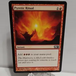 Wizards Pyretic Ritual M11 Regular Instant Red Magic: The Gathering 2010 - Image 1