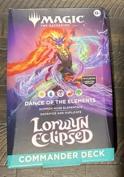 NEW Lorwyn Eclipsed Commander Deck Dance of the Elements FACTORY SEALED MTG NEW - Image 1