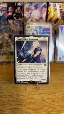Cloud, Midgar Mercenary [FIN - 10] Normal NM EN - Image 1