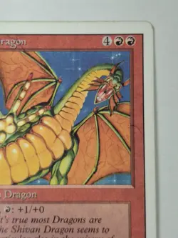 MTG, Shivan Dragon LP Revised Edition Regular Free Ship! BB - Image 3