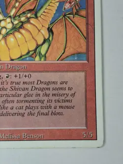 MTG, Shivan Dragon LP Revised Edition Regular Free Ship! BB - Image 4
