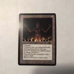 Magic The Gathering Antiquities COLOSSUS OF SARDIA Rare Never Played MTG - Image 1
