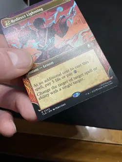 Magic The Gathering Redirect Lightning (Showcase) 343 Regular - Image 5