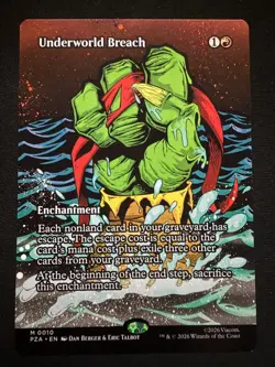 Underworld Breach #10 Borderless MTG TMNT Universes Beyond Magic NM - Image 1