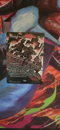 Doubling Season (Borderless) Teenage Mutant Ninja Turtles Eternal-Legal - NM - Image 1