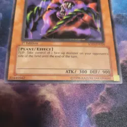 Yugioh Rafflesia Seduction SOD-EN020 Ultimate Rare 1st Ed NM - Image 4