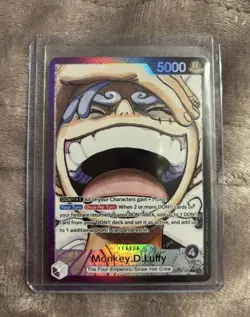 Monkey D. Luffy (Alt Art) OP09-061 L Emperors in the New World ONE PIECE TCG - Image 1