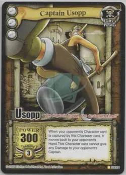 2005 One Piece The Quest Begins! - Captain Usopp - One Piece CCG - Image 1