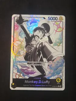 One Piece Starter Deck 29: Egghead Monkey D Luffy ST29-001 Parallel Alternate NM - Image 1