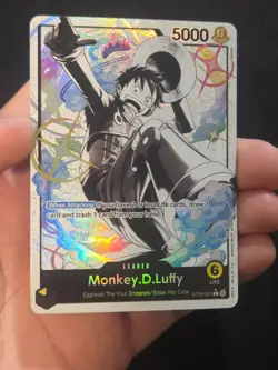 One Piece Starter Deck 29: Egghead Monkey D Luffy ST29-001 Parallel Alternate NM - Image 2