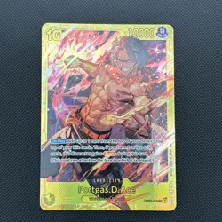 One Piece TCG Portgas D Ace SEC PRB-02 OP07-119 The Best Vol 2 English Secret - Image 1
