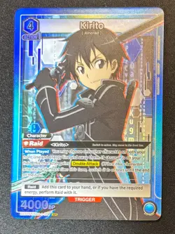 Kirito SR Union Arena Card Sword Art Online SAO-1-104 English - Image 1