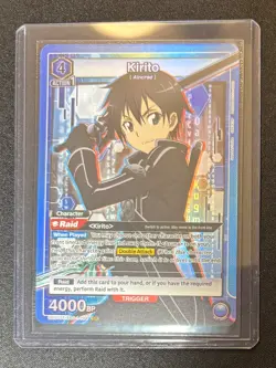 Kirito SR Union Arena Card Sword Art Online SAO-1-104 English - Image 3