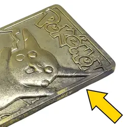 Pokemon 23k Gold Plated Pikachu #25 Trading Card 1999 Burger King Promo Vintage - Image 3