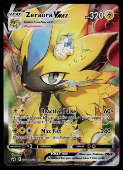 Pokemon Card - Zeraora VMAX Crown Zenith GG42/GG70 Ultra Rare - Image 1