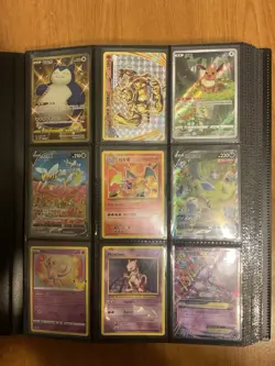 Pokemon Card Binder Collection Lot Graded Packs Charizard Eevee Tyranitar - Image 3