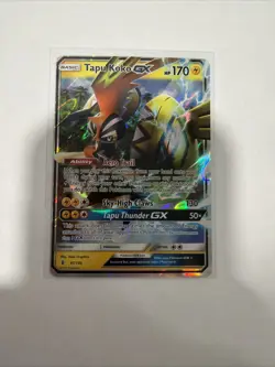 Tapu Koko GX 47/145 SM Guardians Rising Ultra Rare Holo Pokemon TCG Card NM🔥 - Image 1