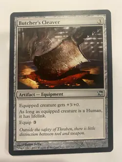 Butcher's Cleaver - Magic the Gathering MTG Innistrad Single Card - Image 1