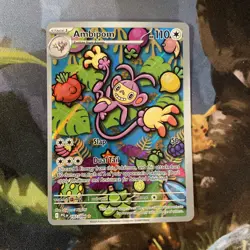 Ambipom (Phantasmal Flames 107/94) rare illustration rare Pokemon TCG card - Image 1