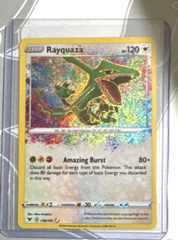 Pokemon Card TCG Rayquaza 138/185 Amazing Rare Vivid Voltage Sword Shield NM-MT - Image 3