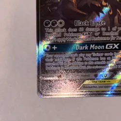 Pokemon Umbreon & Darkrai GX TAG TEAM Promo SM241 Holo SM Card - Image 4