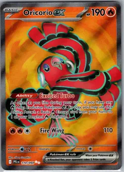Oricorio ex 110/094 ME02: Phantasmal Flames - Pokemon Card - NM - Image 1