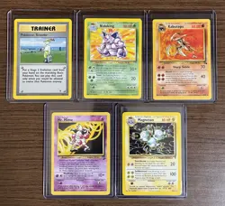 Pokemon TCG Vintage Non Holo Rare Lot - 5 Total Cards LP/MP - Image 3