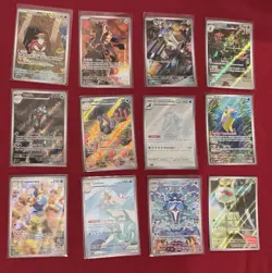 Pokemon Card Lot Of 12 IR NM - Image 1