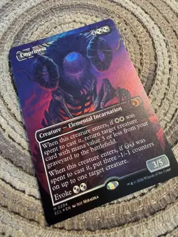 EMPTINESS FOIL [Borderless] - Mythic - ECL Lorwyn Eclipsed MTG #0294 - Image 2