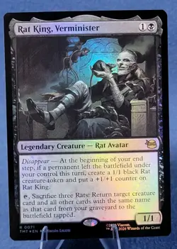 Rat King, Verminister-Teenage Mutant Ninja Turtles-Foil-71-NM - Image 2