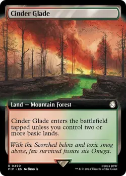 Cinder Glade (Extended Art) Universes Beyond: Fallout Regular - Image 1