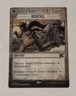 MTG Bedevil - Outlaws Of Thunder Junction: Breaking News LP - Image 1