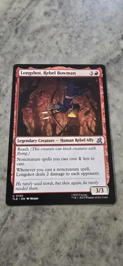 Longshot, Rebel Bowman Avatar: The Last Airbender: Eternal-Legal Regular MTG NM - Image 1