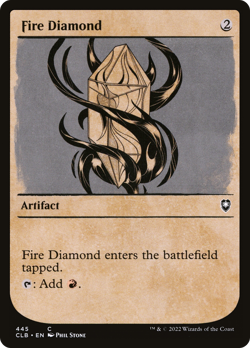 Fire Diamond (FOIL) x1 - MTG CLB #445 - Image 1
