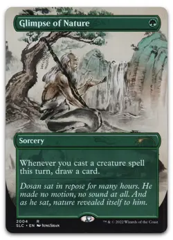 Glimpse of Nature #2004 (NM) Secret Lairs 30th SLC Magic MTG - Image 1