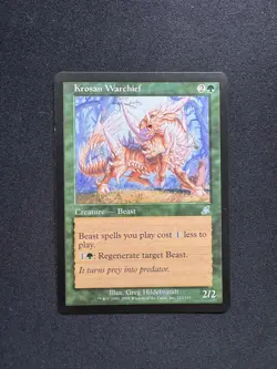 KROSAN WARCHIEF Scourge - Magic: The Gathering - LP - Image 1