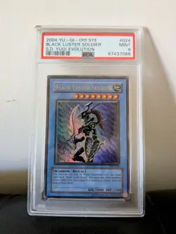 2004 Yu-Gi-Oh SYE Black Luster Soldier PSA 9 - Image 1