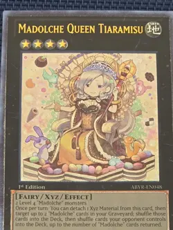 YuGiOh - Madolche Queen Tiaramisu - Ultimate Rare - ABYR-EN048 (1st Edition) - Image 4
