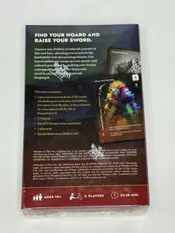 Wonders Of The First Kickstarter “Swords & Hoards” Starter Deck — New/Unopened - Image 2