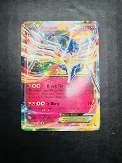 Pokemon TCG Single Card Xerneas EX Full Holo Box Topper Promo XY07 XY 2014 - Image 1