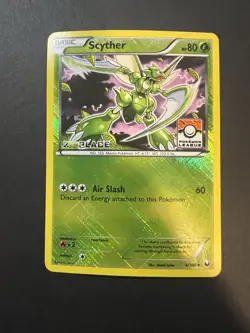 Scyther 4/108 2nd 3rd 4th Place Pokemon League Prize Card - Image 1