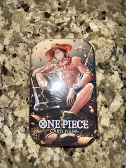 One Piece Card Game Tin Pack Set Vol. 2 Ace Brand New / Sealed - Image 1