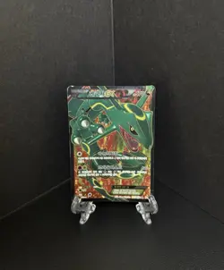 Rayquaza EX SR 053 /050 Bw5 Dragon Blade Holo Full Art Rare Used Korean Card - Image 1