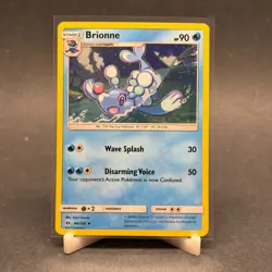 Brionne 40/149 Cosmos Holo Uncommon Sun & Moon Base Set Pokemon Card | MP - Image 1