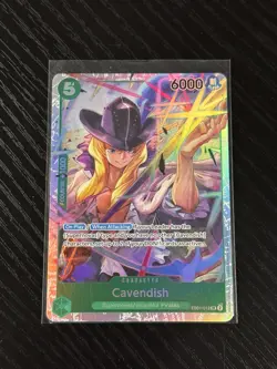 Cavendish EB01-012 SR Extra Booster: Memorial Collection - One Piece Card - NM - Image 1