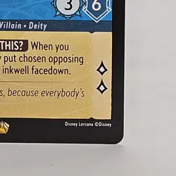 Lorcana First Chapter Hades Infernal Schemer 147/204 Disney Card NM - Image 5